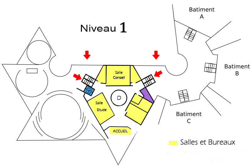 Plan du niveau 1