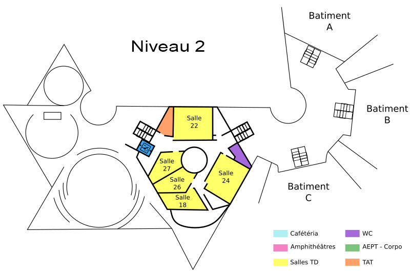 Plan du niveau 2